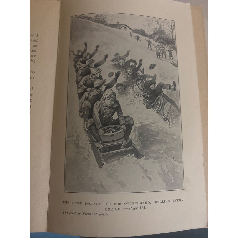 The Bobbsey Twins at School #4 Illustrated 1913 Story Grosset & Dunlap Books - Picture 8 of 14
